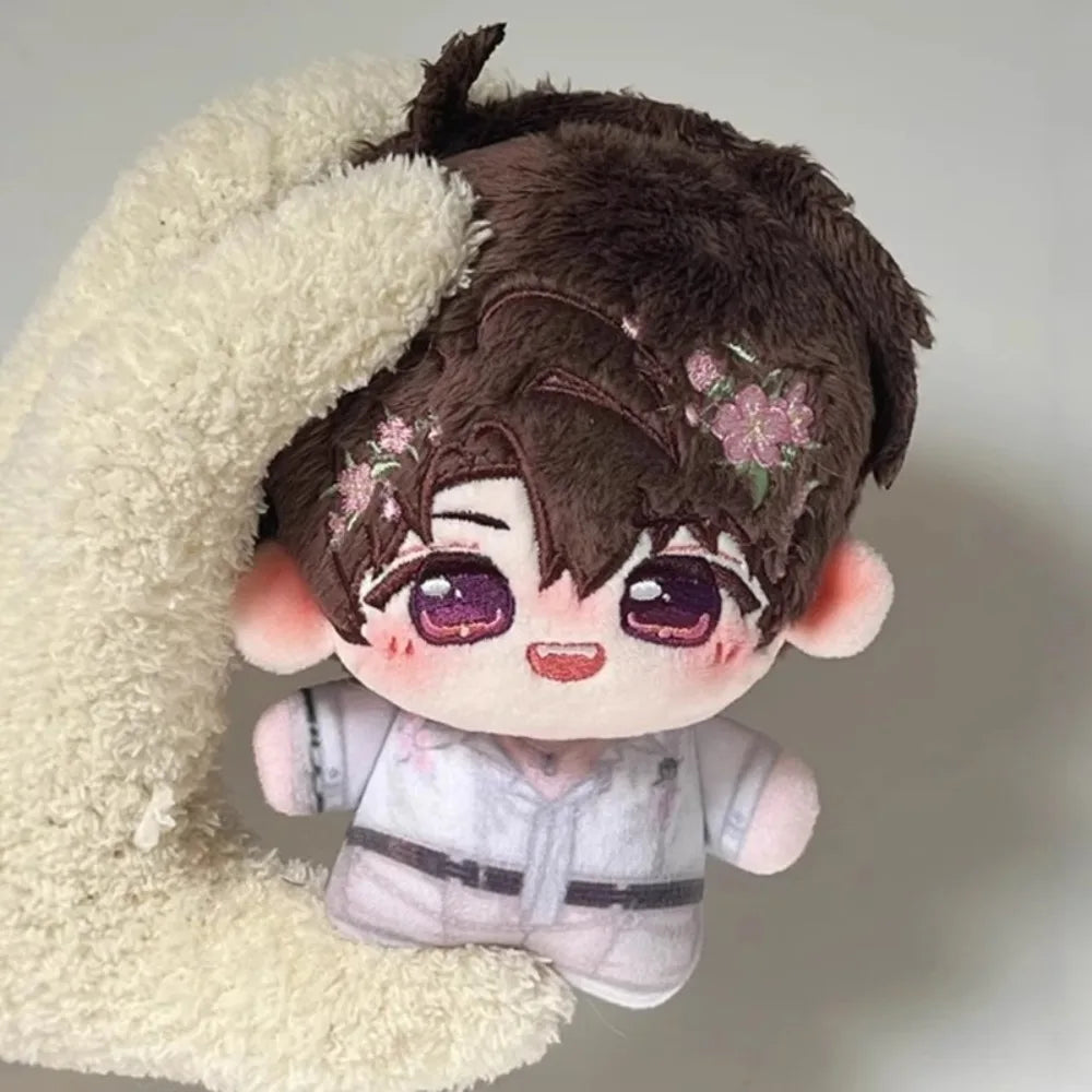 Bag Pendant Flowers Love and Deepspace Plushies Anime Game Cotton Doll Stuffed Sylus Caleb 10cm Cute Soft Xavier Doll