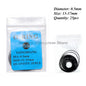 Watch Gasket Grease Watch Case Rubber Waterproof O-Ring Seal 0.5/0.6/0.7/0.8mm Oil-resistant Watch Repair Tool for Watchmaker