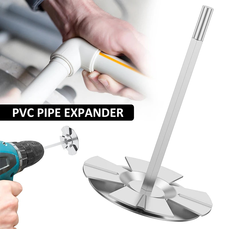 PVC Fitting Socket Saver Pipe Conduit Reamer Cutter Tool Sturdy Plumbing Fitting Saver for 1/2inch Variable Speed Power Drill