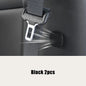 Suede Magnetic Suction Car Seat Belt Fixing Clips Auto Belt Holder Stabilizer Fastener Adjustable Clip Seatbelt Stopper