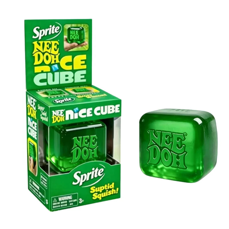 2026 Schylling Needoh Nice Cube Sensory Fidget Cube Stress Relief Anxiety Sensory Tool for Focus ADHD Office Desk Calming Gadget