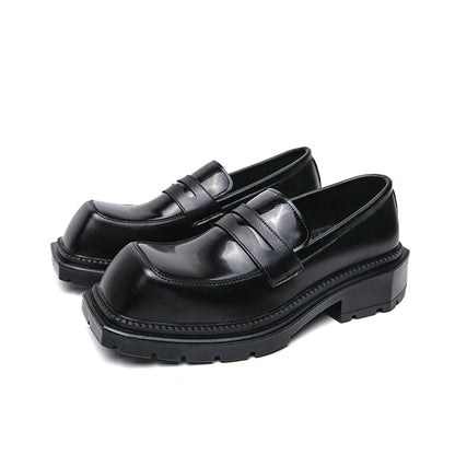 Men's Formal Shoes Fashionable Square Toe Loafers