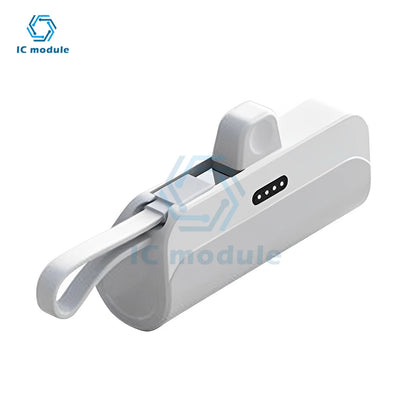 Welding-free 1-cell 21700 Mini Battery Power Bank Case 18650 Battery Box DIY Mobile Power Supply Box kit Suitable for IOS/Type-C