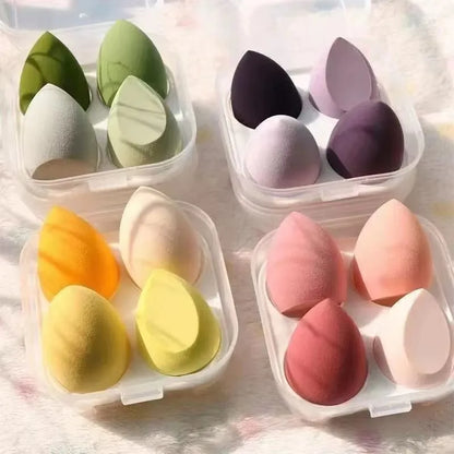4/8/12pcs Makeup Sponge Blender Beauty Egg Cosmetic Puff Foundation Sponges Powder Puffs Women Make Up Accessories Beauty Tools