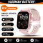 2026 New Amazfit Bip 6 Smartwatch Women Sports IP68 Waterproof Built-in 24H Heart Rate Bluetooth Call Ladies Fashion Smartwatch