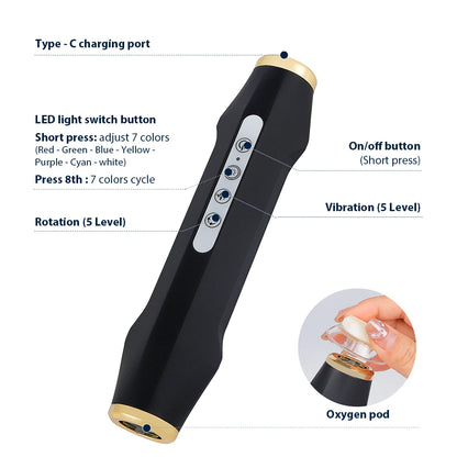 Glam Pod For Aqua Facial Machine CO2 Pods For Bubble Facial Beauty Machine Bubble Skin Care Revive Pods co2 Capsule Gels