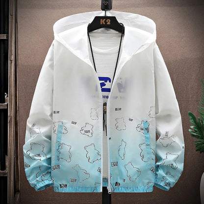 Outdoor Men's Thin Jacket Sunscreen Jacket 2024 New Summer Casual Windproof Jacket Breathable High-quality Jacket