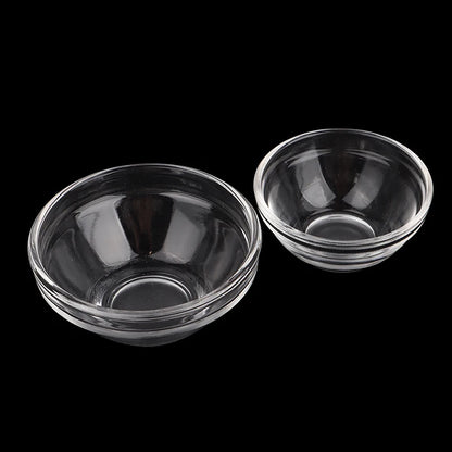 1Pcs Facial Makeup Skin Care Tools Glass Facial Mask Essential Oil Bowl Beauty Salon Essential Oil Bowl Thickening Mask Bowl