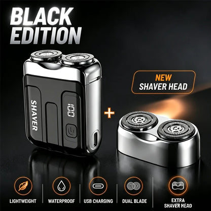 Electric Shaver Waterproof men,mini portable electric shaver accessories,rechargeable heads replacement