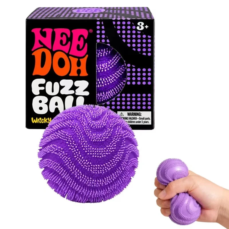 Butter Stick Squishy Crunchy Stress Ball, Blocks Filled Squeeze Fidget Toy, ADHD Anti-Stress Hand Sensory Relief Gift for Adults