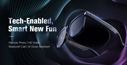 2026 New 8MP 4K Camera AI Glasses Men Photo&Video Caputure 16GB Memory 130+Translation Glasses Waterproof Smart Sunglasses Women