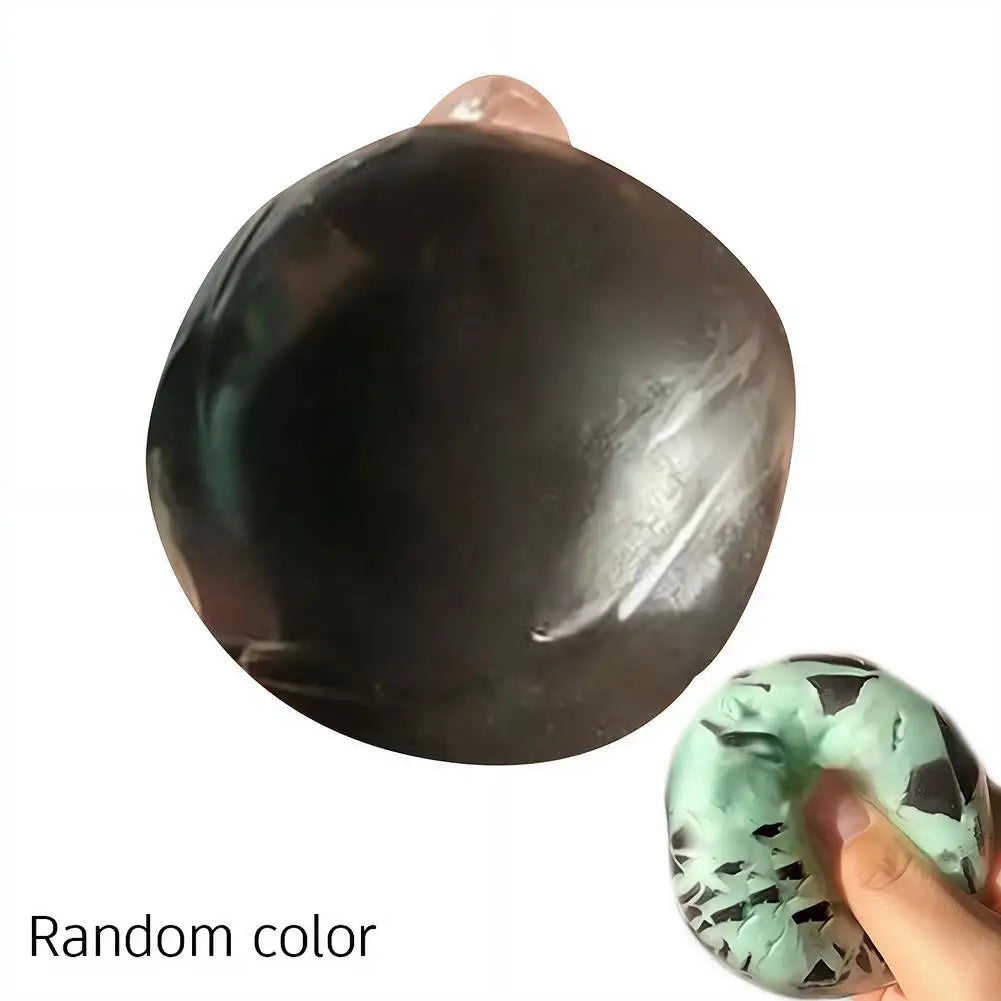 1pc High-end Matcha Mint Chocolate Handmade Ball Anti Stress Sensory Fidget Toy Cracking Wax Ball Soft Decompression Toys Gift