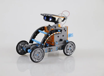 13-in-1 Solar Powered Robot Kit STEM Educational DIY Assembly Toy with Intelligent Science Puzzles Creative Gifts for Boys Girls