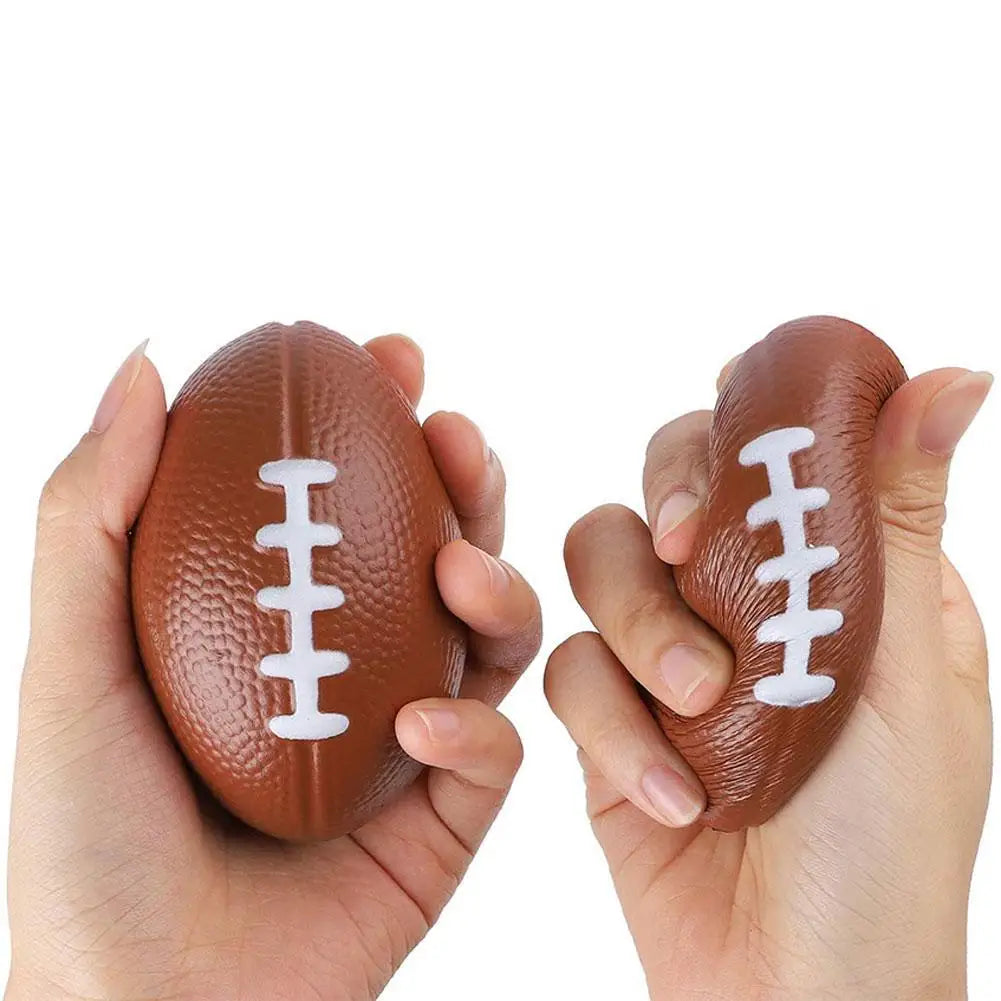 Mini Soft PU Football Ball Basketball Anti-stress France EU UK US Small Rugby Soccer Squeeze Ball Children Kids Sport Ball Toys