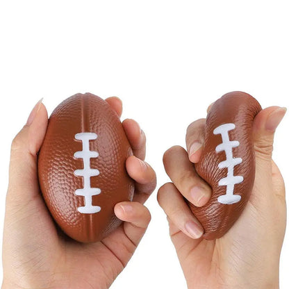 Mini Soft PU Football Ball Basketball Anti-stress France EU UK US Small Rugby Soccer Squeeze Ball Children Kids Sport Ball Toys