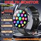 2026New Smart Watch For Men Micro-examination Health Blood pressure Uric Acid ECG+PPG Fitness Tracker Clock Smartwatch Women Men