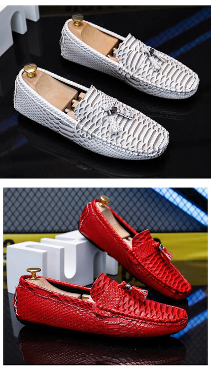 Driving Shoes Summer Mens Outdoor Anti-slip Comfort Soft High Quality Men Breathable Flat Driving Shoes Classic Casual Loafers