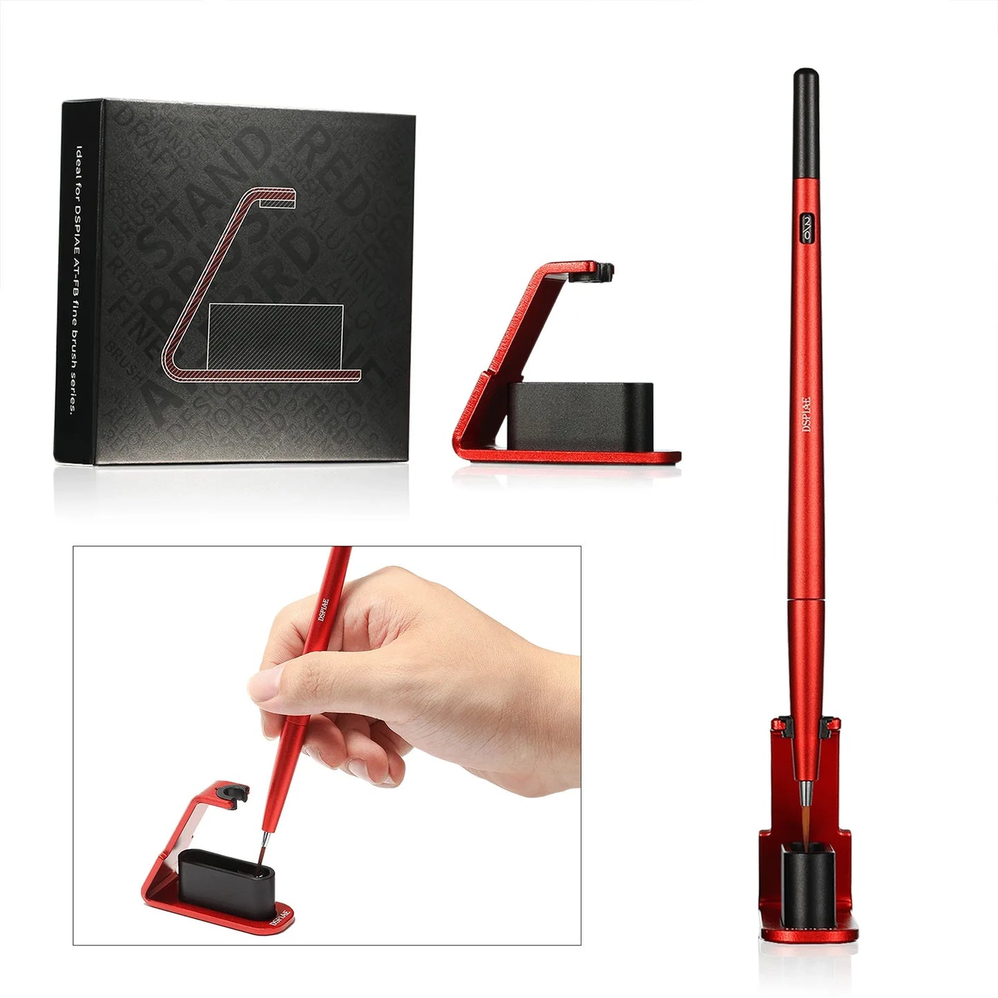 DSPIAE Aluminium Alloy AT-FB Pen Black Red Green Gray AT-FBRD AT-FBBK Hold PBT-2/0 PBT-3/0 PBT-4/0 PBT-5/0 Pen Head
