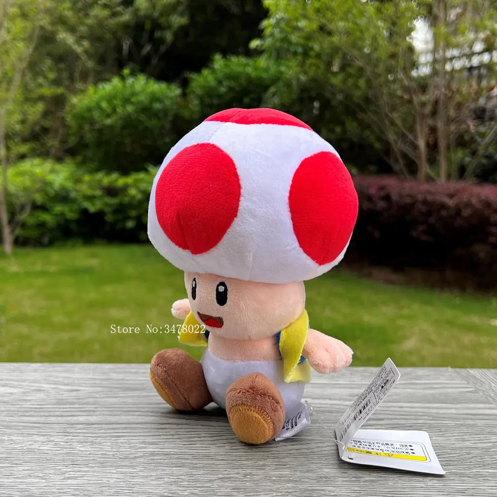 18cm Plush Toys Toad Red Colour Stuffed Toy Cartoon Soft Doll Childrens Gifts