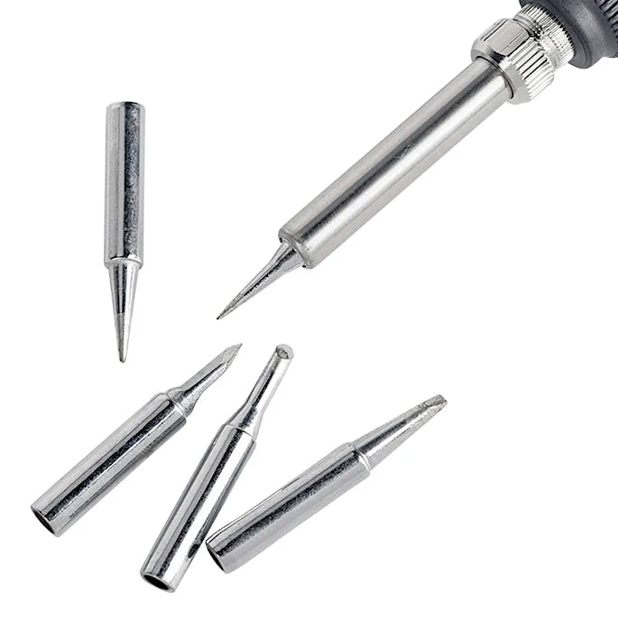 JCD Soldering Iron Tips black Pure Copper Soldering Tip 5pcs/set 900M-T Lead-free Welding Solder Rework Tools Accessories