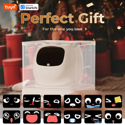 Gen1 Tuya Ivy Smart Planter,Endless Fun Over 49 Rich Expressions,7 smart sensors,AI Chips Make Raising Plants Easy and Fun