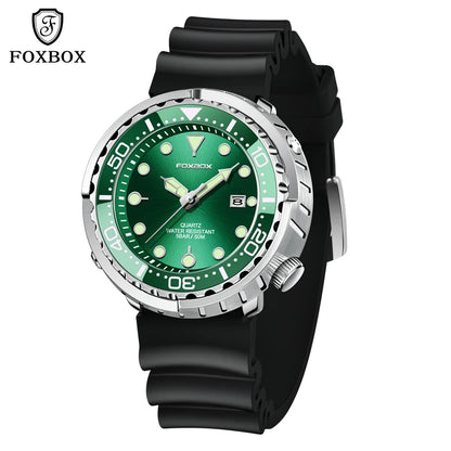 2024 Casual Men Watches for Men Top Brand Luxury Silicone Sport Watch Men Quartz Date Clock Waterproof Wristwatch Chronograph