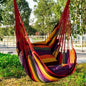 1pc Canvas Leisure Hammock Chair - Relaxing Outdoor Swing with Hanging Design, Durable Material, Indoor and Outdoor Use