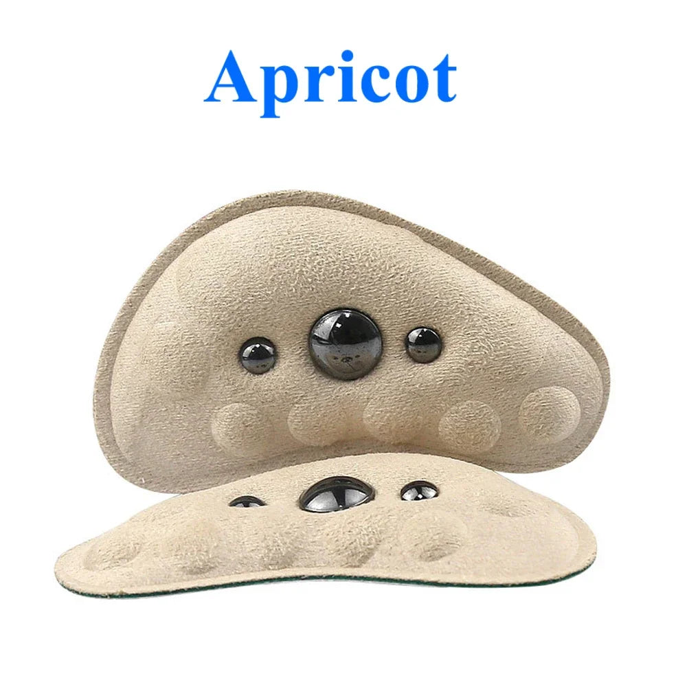 Tcare 2Pcs X/O Legs Orthopedic Magnet Massage Insoles Arch Support Orthotic Insole Flatfoot Corrector Pedicure Cushion Heel Pads