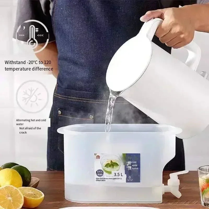 1/2PCS 3.5L Large Capacity Cold Kettle Water Bottle for Refrigerator Special Iced Drinks Iced Beverage Dispenser Universal Tool