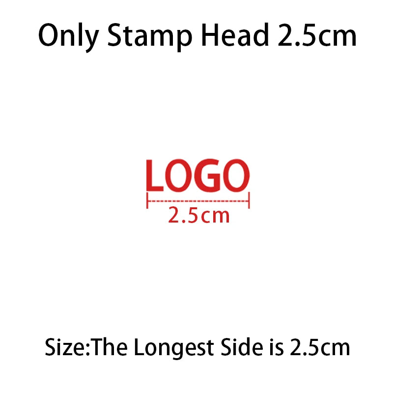 Personalized Leather Stamp Custom Logo Branding Iron Stamps Heating Brass Embosser Seals DIY Wood Cake Hamburger Craft Handmade