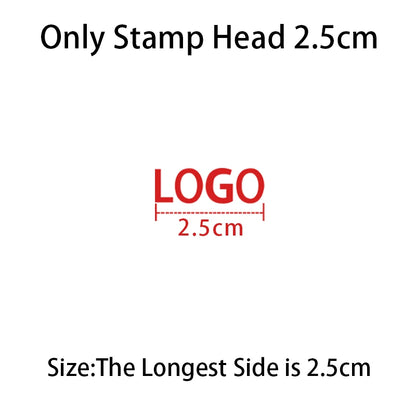 Personalized Leather Stamp Custom Logo Branding Iron Stamps Heating Brass Embosser Seals DIY Wood Cake Hamburger Craft Handmade