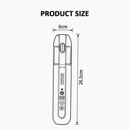 Car Vacuum Cleaner With Brushless Motor Lighting Handheld Vacuum Portable Cordless Compressed Air Duster For Car Home Office