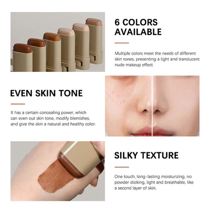 Lakerain Solid Tinted Moisturizing SerumB, Weightless, Breathable, Second-Skin Feel, eauty Balm Serum Boosted Skin Tint Makeup