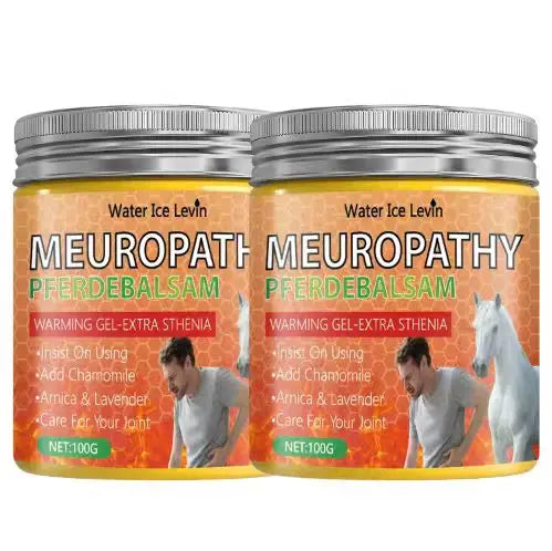 Neuropathy Pferdebalsam Joint Cream - Warming Gel with Chamomile, Arnica & Lavender, Deeply Moisturizes & Protects Joints