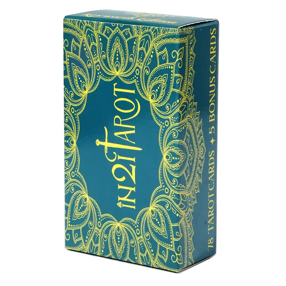 iN2IT Tarot Deck with Keywords Tarot Cards Oracle Cards For Beginners & Suitable for Practitioners Every Level Board Game Toy