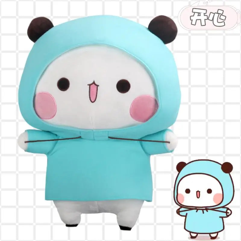 New Bubu And Dudu Panda Plush Cute Cartoon Panda Bear Doll Kawaii Stuffed Soft Pillow Toy Children'S Day Gifts For Kids