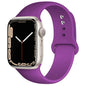 Silicone Band For Apple Watch straps 49mm 40mm 44 mm 45mm 46mm 42mm 41mm 38mm sports bracelet iWatch series 10 9 8 3 SE ultra 2