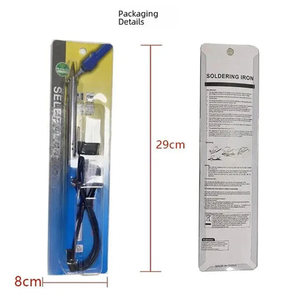 2-IN-1 Electric Soldering Iron Kits DIY Carving Knife 60W Replaceable Soldering Iron Head Soldering Iron Pen Welding Kit