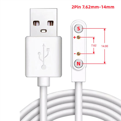 Aishi Magnetyczny kabel ładujący USB, ładowarka, adapter zasilania do inteligentnego zegarka, opaski sportowej, wyciskarki, słuchawek, szczoteczki do zębów, urządzeń kosmetycznych