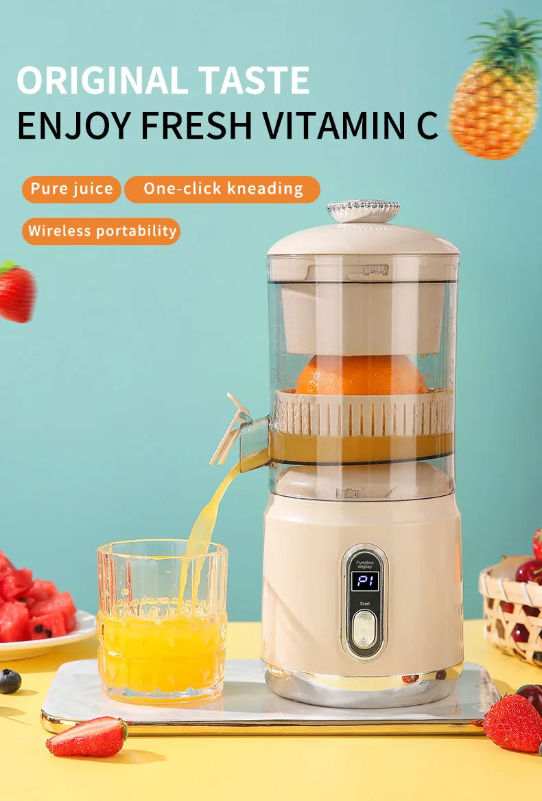 Portable Multifunctional Electric Orange Juice Maker Slag Juice Separation Small Home Appliance New Juicer Machine for Fresh Squ