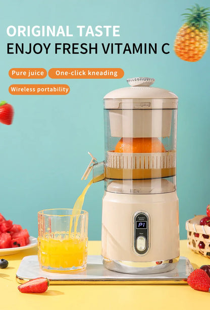 Portable Multifunctional Electric Orange Juice Maker Slag Juice Separation Small Home Appliance New Juicer Machine for Fresh Squ