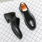 Classic Casual Leather Shoes For Men Slip On Men's Dress Shoes Trend Wedding Casual Business Shoes For Men Leather Social Loafer