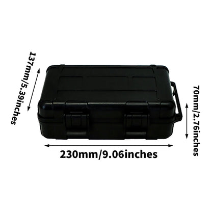 HONEYPUFF Sealed storage box storage tank with strong magnet UV protection storage tube Portable Car Organizer Car Storage Box