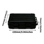 HONEYPUFF Sealed storage box storage tank with strong magnet UV protection storage tube Portable Car Organizer Car Storage Box