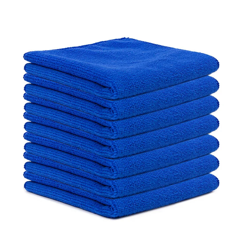 1/5/10/20pcs Kitchen Towel, Ultra-fine Fiber Light Gray Cleaning Cloth Set, Absorbent, Soft and Stain-removing Cloth Wholesale