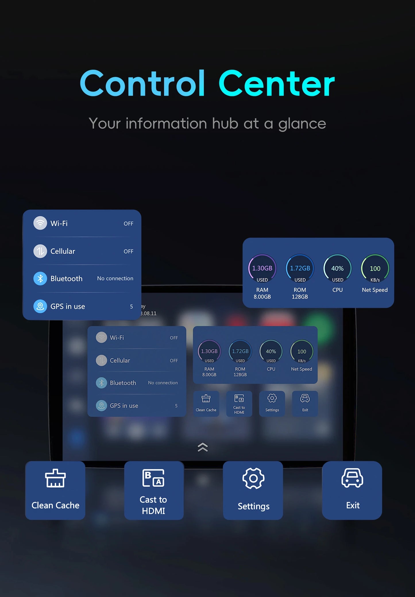 OTTOCAST P3 OttoAibox CarPlay AI Box Wireless Android Auto Smart TV Box Car Accessories for Benz Audi Kia Hyundai VW Toyota 2024