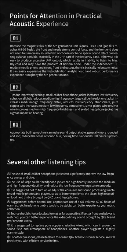 QKZ CK5 FiLe Wired Earphone Professional Gaming And Sports Noise Cancelling Headphones with Microphone HiFi Music Earphone