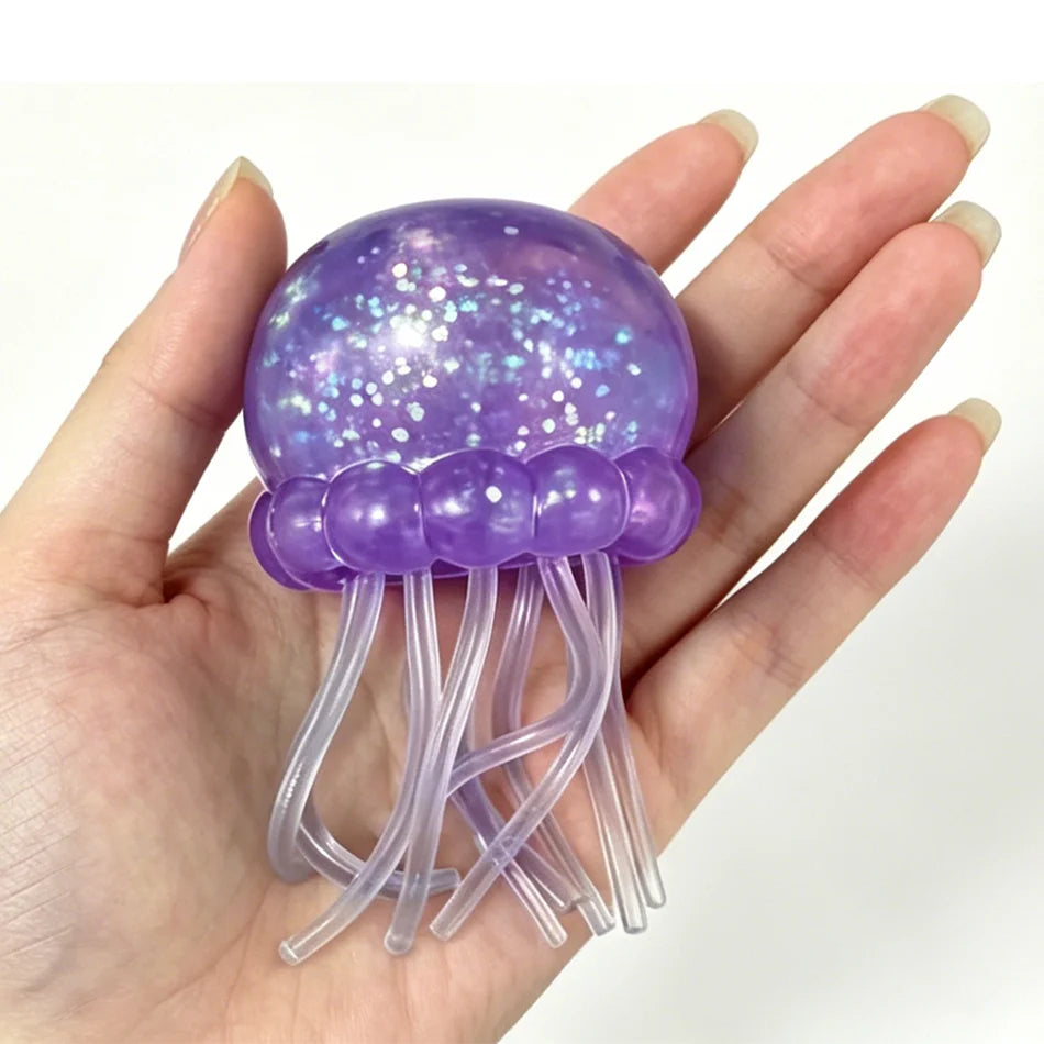 NEW 4 Styles Jellyfish Octopus Stress Balls for Kids Adults Squeeze Balls Sensory Fidget Toy Squishy Toys