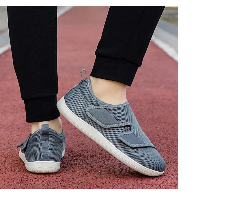Men Shoes Casual Orthopedics Wide Feet Swollen Shoes Thumb Eversion Adjusting Soft Diabetic Shoe Walking Shoes For Women Unisex