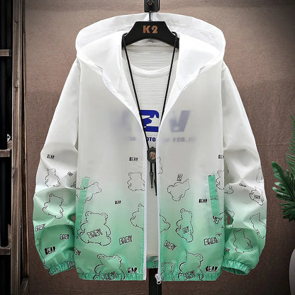 Outdoor Men's Thin Jacket Sunscreen Jacket 2024 New Summer Casual Windproof Jacket Breathable High-quality Jacket